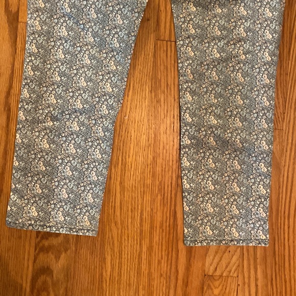 Anthropologie Pilcro floral denim style size 27 - Picture 4 of 7